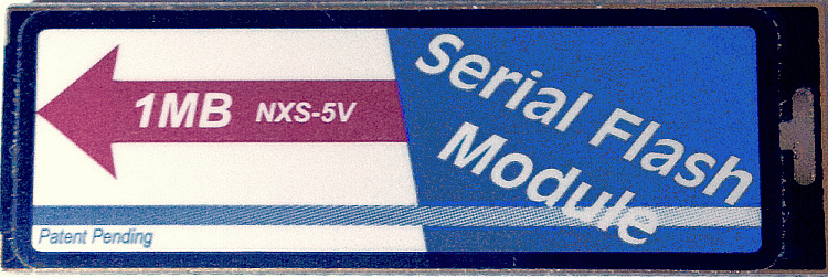 Rare original NexCom Serial Flash Module front