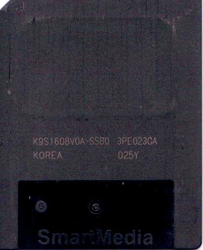 3V Smart Media Card front