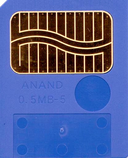 5V Smart Media Card rear