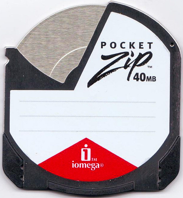 PocketZIP disc front
