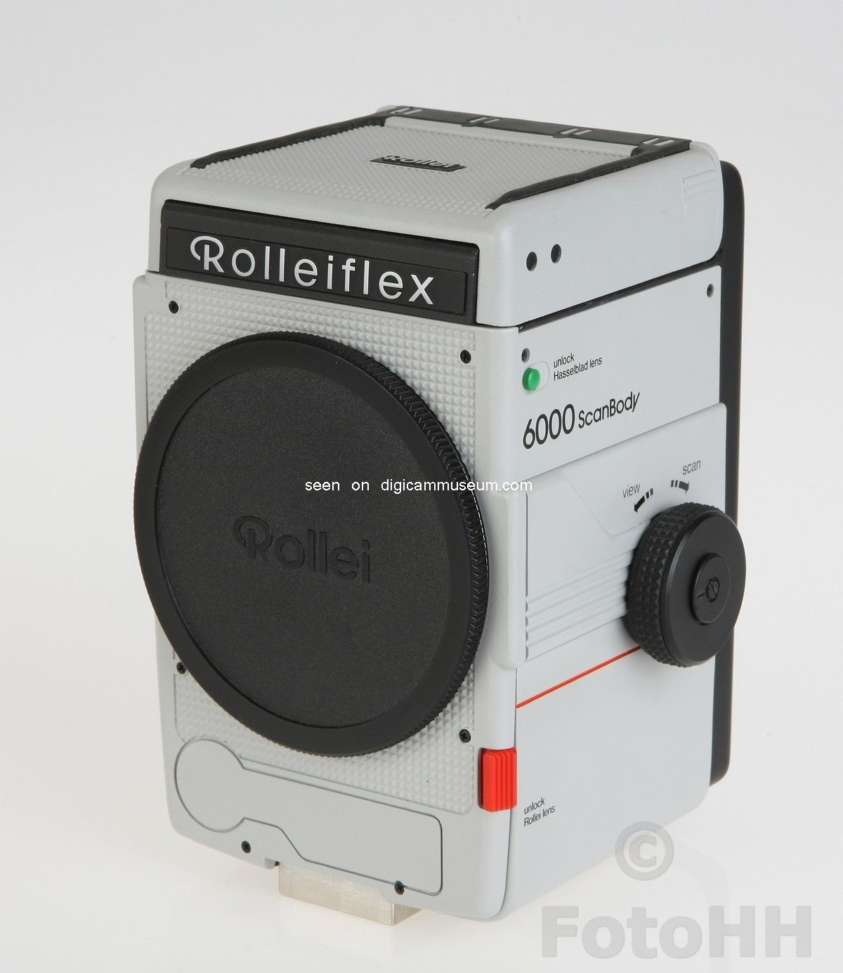 Rollei Rolleiflex genuino tapa del cuerpo para SLX 6006 etc. 6008 